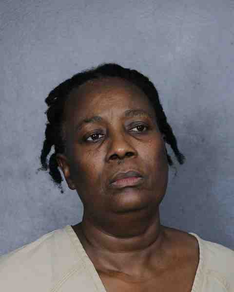 Booking photograph for BRAVE, CARLINE