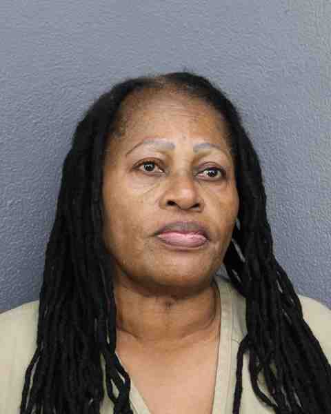 Booking photograph for TELFORT , JACKIE