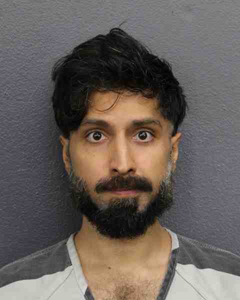 Booking photograph for BUKHARI, AHMED