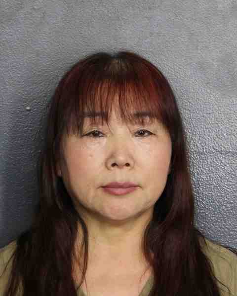 Booking photograph for WANG, QIUYUE